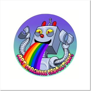 Rainbows and robots Posters and Art